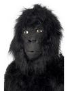 Fekete Szőrös Gorilla Maszk