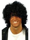 Fekete Vizes Hatású Afro Paróka
