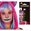 Fekete Víztartalmú Arcfesték Tubus Halloweenre, 20 ml