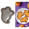 Fém Szellem Sütőforma Halloweenre, 14 cm