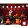 Fényfüzér 12 Koponyával Halloweenre, 220 cm