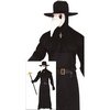 Férfi Pestisdoktor Jelmez Halloweenre, L (52-54), Fekete