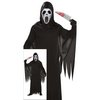 Férfi Szellem Gyilkos Jelmez Halloweenre, L (52-54), Fekete