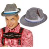 Férfi Szürke Filc Tiroli Kalap Tollal Oktoberfestre