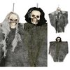 Függő Koponya Dekoráció Válogatás Halloweenre, 30 cm