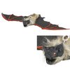 Függő Plüss Denevér Dekoráció Halloweenre, 38 cm