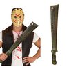Fűrész Élű Machete Kiegészítő Halloween-re, 68 cm