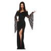 Gótikus Elegáns Ruha Jelmez Lányoknak Halloweenre