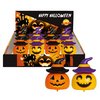 Gurulós Halloween Tök Figurák, 12 db, 6 cm