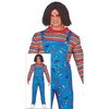 Gyilkos Baba Férfi Jelmez Halloweenre, M (48-50), Kék, Többszínű
