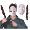 Gyilkos Maszk és Véres Kés Szett Halloweenre