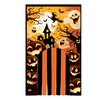 Halloween Ajtófüggöny Dekoráció, 145x240 cm