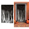 Halloween Fekete Fátyol Függöny, 100x200 cm