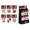 Halloween Horror Tetoválás Display Box, 48 db-os Válogatás