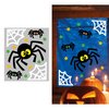 Halloween Pók és Pókháló Gél Dekoráció, 20x25 cm
