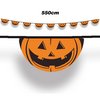 Halloween Tökfej Füzér, 550 cm