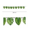 Hawai Levél Füzér Partidekorációra, 15 db, 300 cm