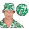 Hawai Pálmaleveles Bucket Kalap Papagájokkal