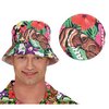 Hawaii Mintás Vödörkalap Unisex Felnőtteknek, Többszínű