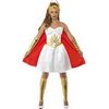 Fehér He-Man A Világ Ura She-Ra Jelmez Nőknek Ruhával, Latex Mellkassal, Fejdísszel, Kar- és Cipőtakaróval - XS