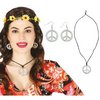 Hippie Békejel Nyaklánc és Fülbevaló Szett Nőknek