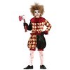 Horror Bohóc Fiú Jelmez Halloweenre, 7 - 9 Év