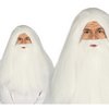 Hosszú Fehér Szakáll és Paróka Szett Férfiaknak