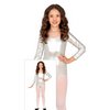 Hosszú Ujjú Ezüst Dressz Lányoknak