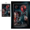 Ijesztő Ablak Dekoráció Halloweenre, 80x120 cm
