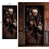 Ijesztő Apáca Ajtódísz Halloweenre, 80x180 cm