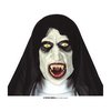 Ijesztő Apáca Latex Maszk Halloweenre