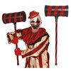 Ijesztő Bohóc Kalapács Halloweenre, 79 cm