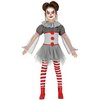 Ijesztő Bohóc Lány Jelmez Halloweenre