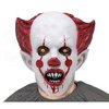 Ijesztő Gyilkos Bohóc Latex Maszk Halloweenre