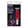 Intenzív Neon Piros UV-s Arcfesték Csomagolásban - 15 ml