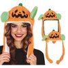Interaktív Plüss Tök Kalap Halloweenre