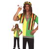 Jamaikai Rasta Férfi Jelmez Szett Legénybúcsúra, L (52-54), Többszínű