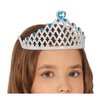 Jég Hercegnő Ezüst Tiara Kék Szívvel Lányoknak