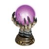 Jósnő Kristálygömb Világítással Halloweenre, 23 cm