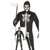 Kapucnis Csontváz Jelmez Fiúknak Halloweenre