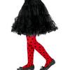 Piros-Fekete Katicabogár Pöttyös Harisnyanadrág Gyerekeknek