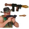 Katonai Bazooka Kiegészítő 2 Rakétával, 50 cm