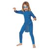 Kék Feline Gyerek Unisex Jelmez, 5 - 6 Év