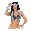 Kék Hawaii Virágos Kiegészítő Szett Nőknek,  4 részes