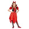Kis Ördög Jelmez Lányoknak Halloweenre, 5 - 6 Év