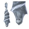 Koponya Pókhálóban Függő Dekoráció Halloweenre, 120 cm