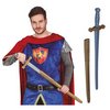 Középkori Kard Tokkal, Ezüst-Arany, 70 cm