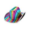 LED Világító Szivárványszínű Cowboy Kalap