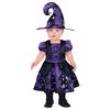 Lila Boszorkány Jelmez Csecsemő Lányoknak Halloweenre, 18 - 24 Hónap