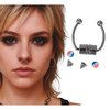 Mágneses Orr piercing szett cserélhető fejekkel